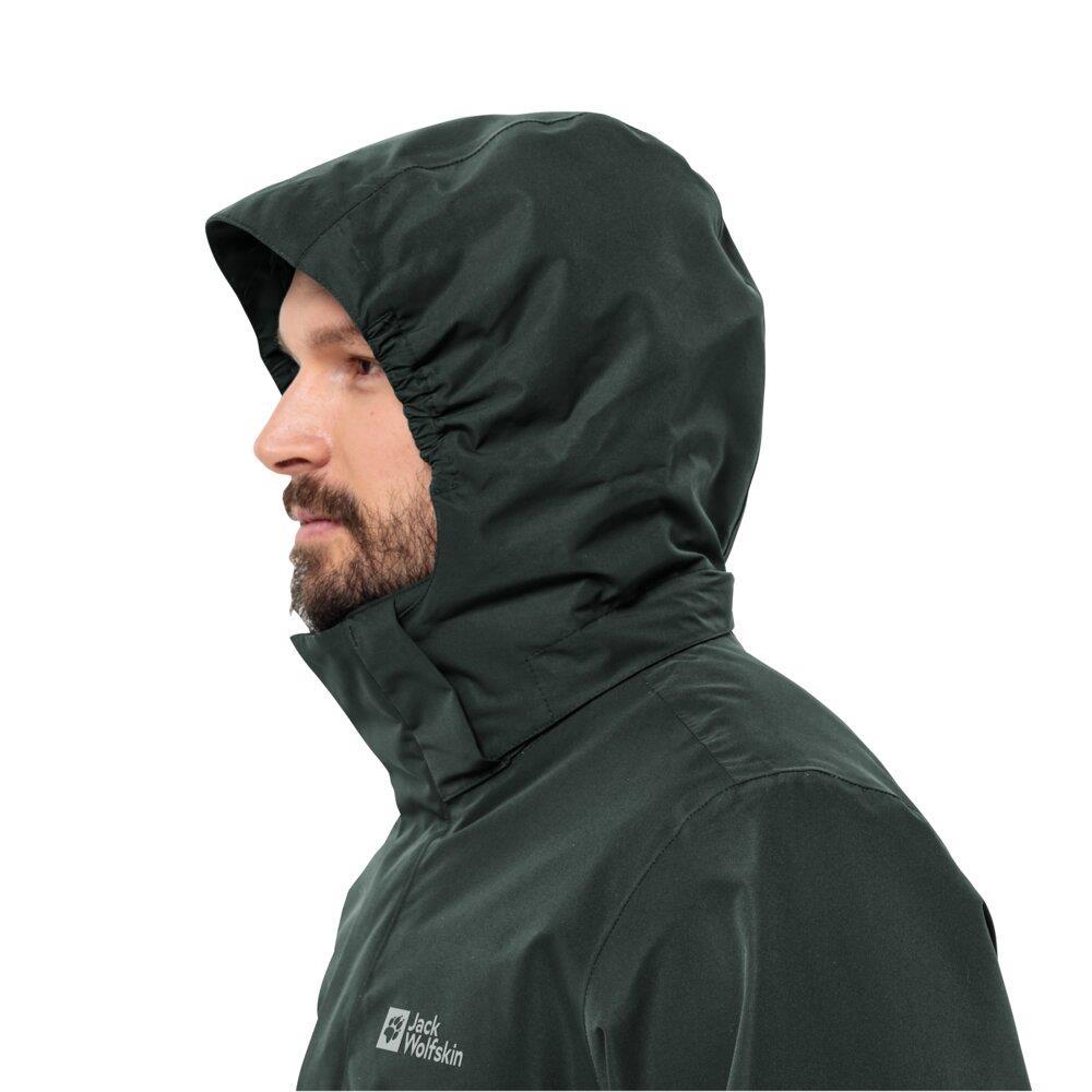 Jack Wolfskin 1116251-4161 Luntal 3IN1 Jkt M Erkek Outdoor Mont