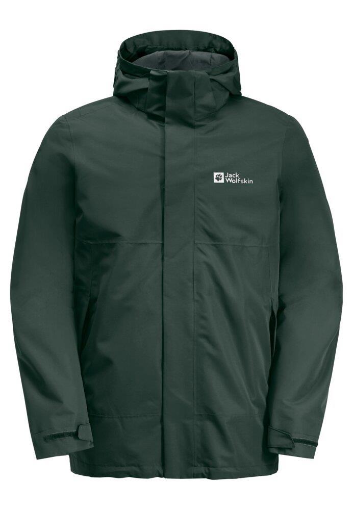 Jack Wolfskin 1116251-4161 Luntal 3IN1 Jkt M Erkek Outdoor Mont