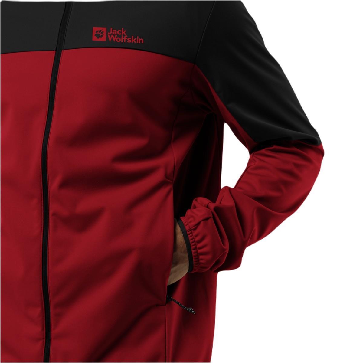 Jack Wolfskin 1306923 Feldberg Hoody M Erkek Softshell Ceket