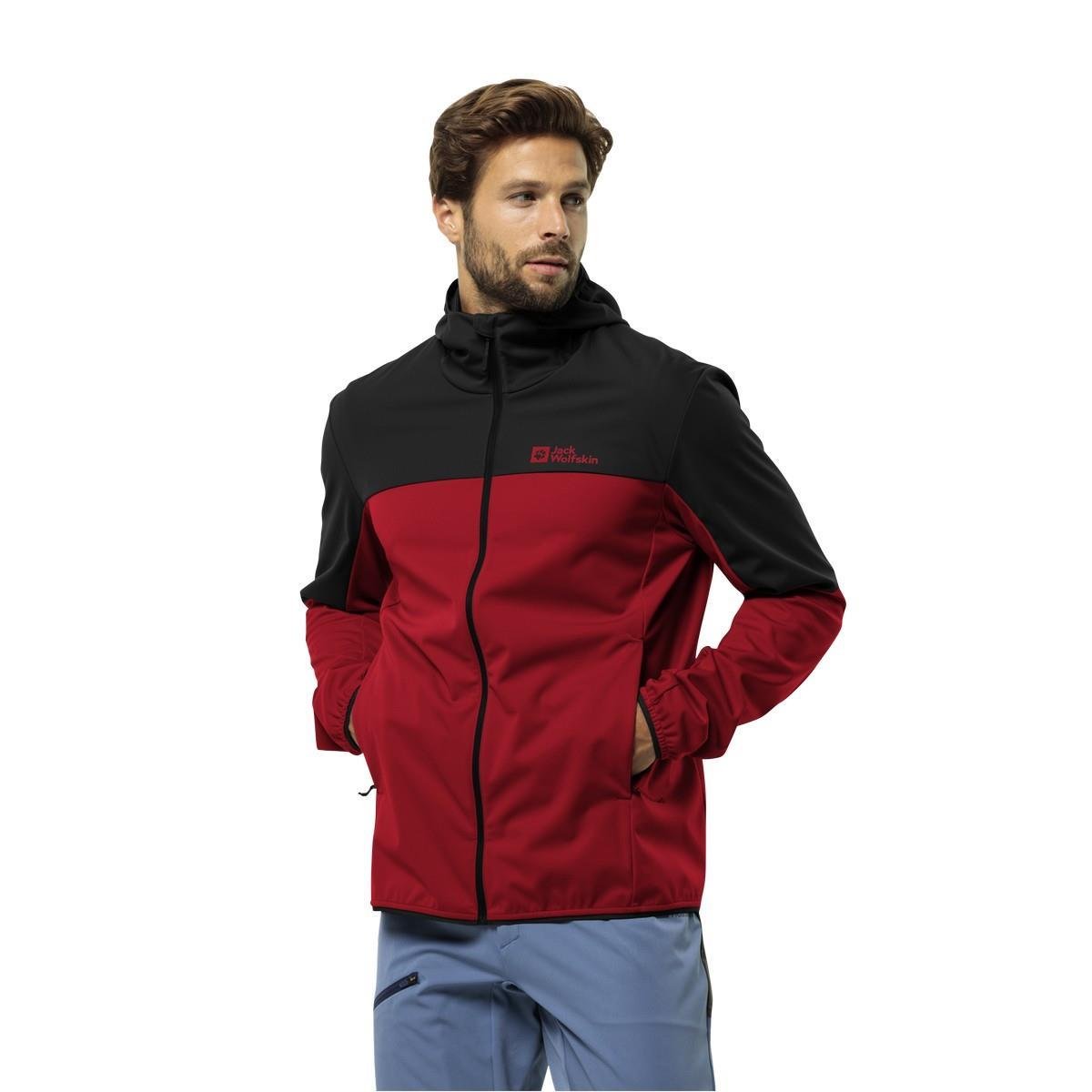 Jack Wolfskin 1306923 Feldberg Hoody M Erkek Softshell Ceket