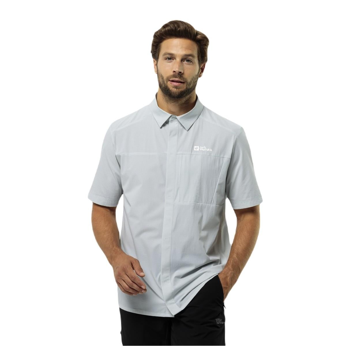 Jack Wolfskin 1404071 Vandra S/S M Erkek Gömlek