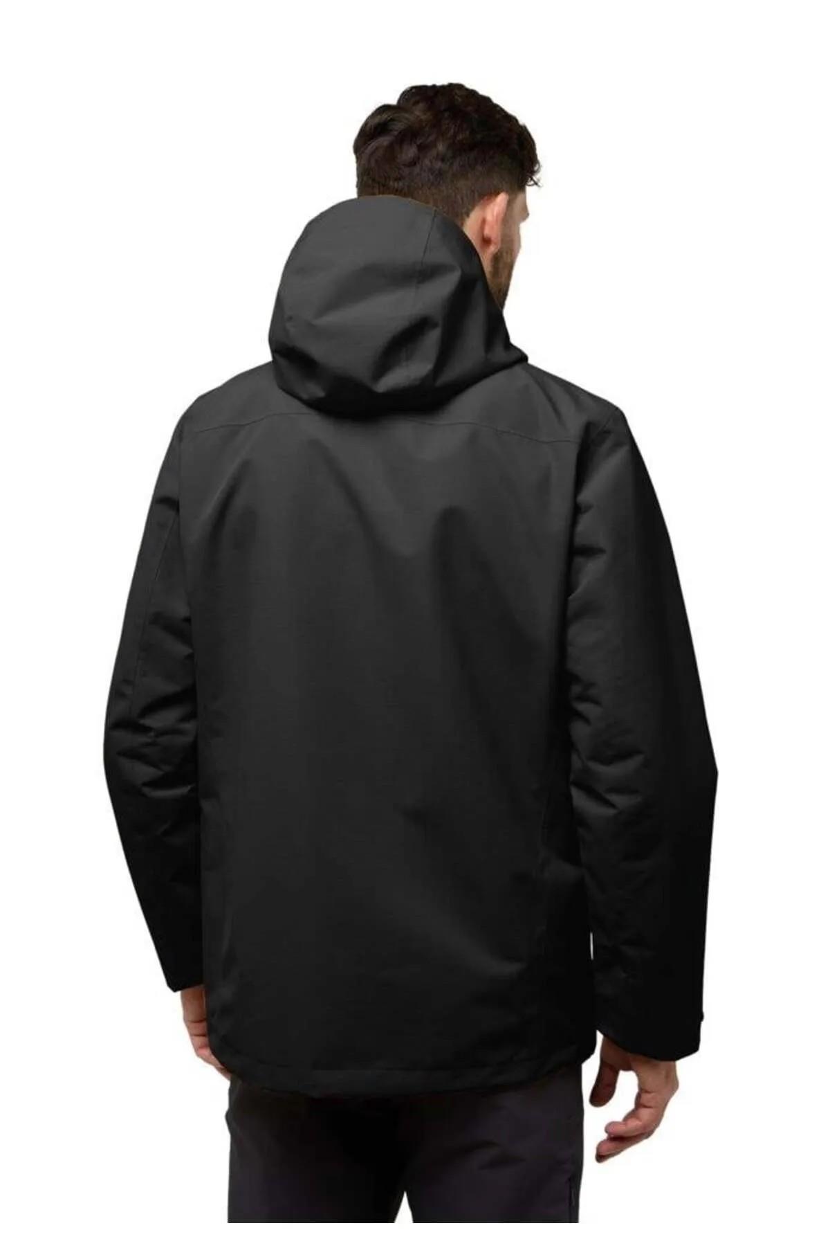 Jack Wolfskin A61864-6000 Altenberg 3IN1 Jkt M Erkek Outdoor Mont