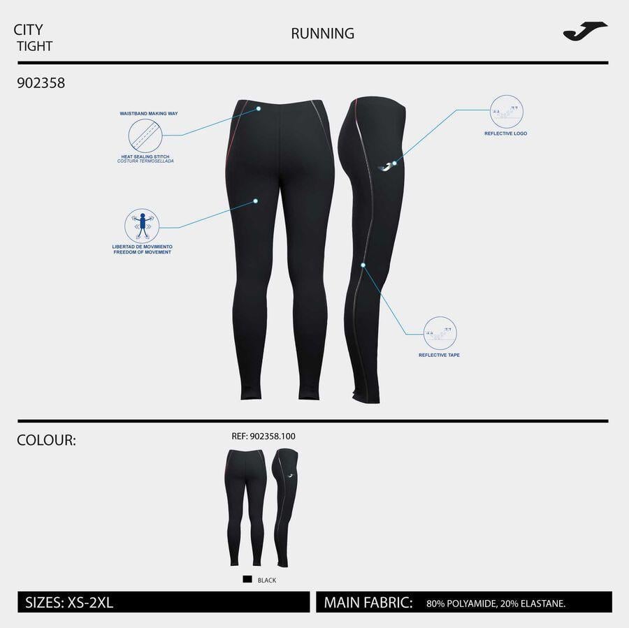 Joma 902358.100 R-Night Long Kadın Spor Tayt