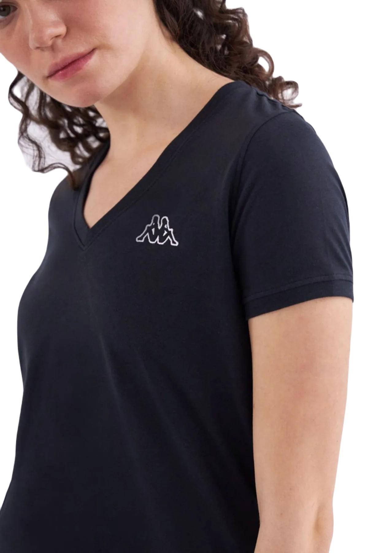Kappa 361D5UW005 Logo Cabou Tk Kadın Spor Tişört