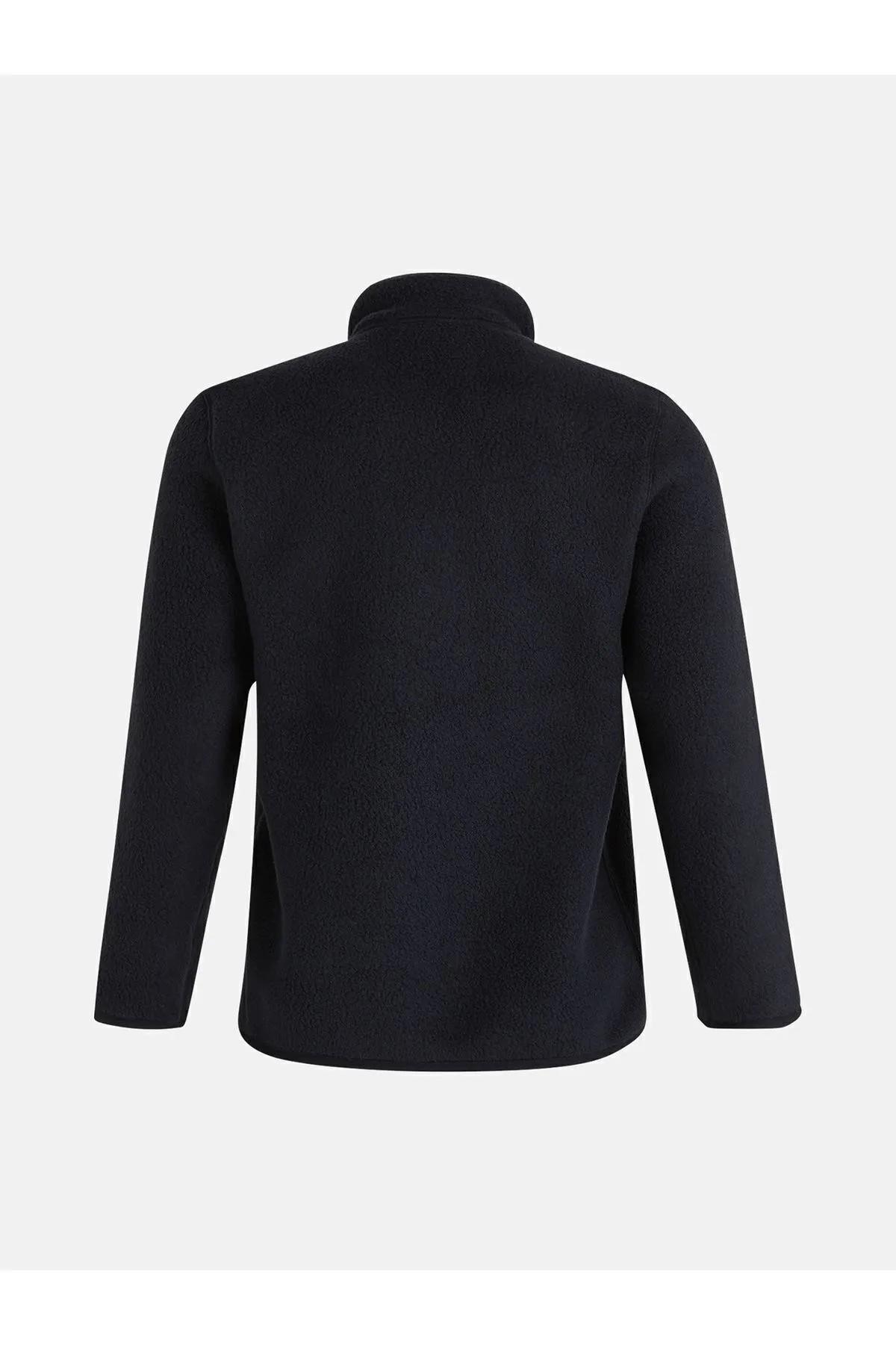 Peak Performance G78130100 W Fleece Snap T-Neck Kadın Polar