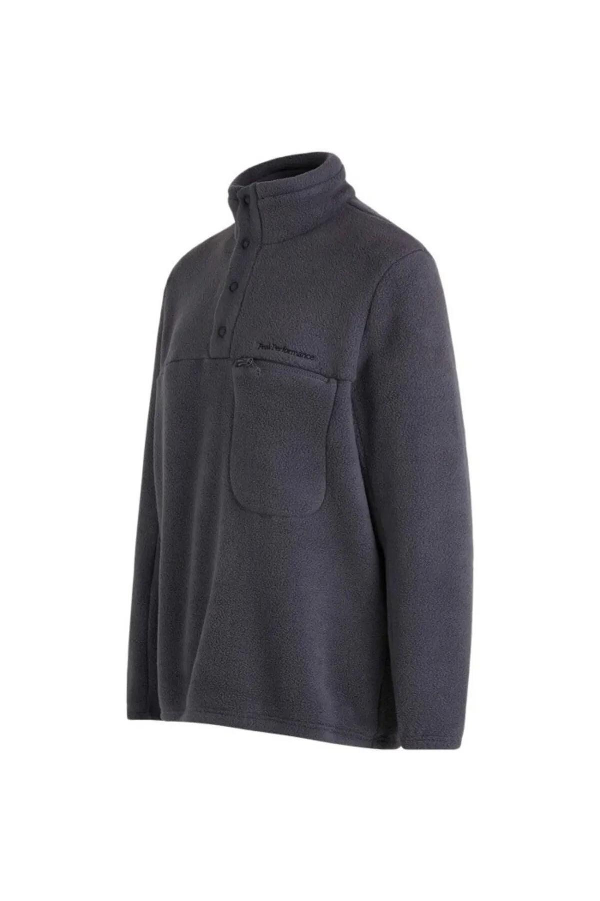 Peak Performance G78165010 M Fleece Snap T-Neck Erkek Polar