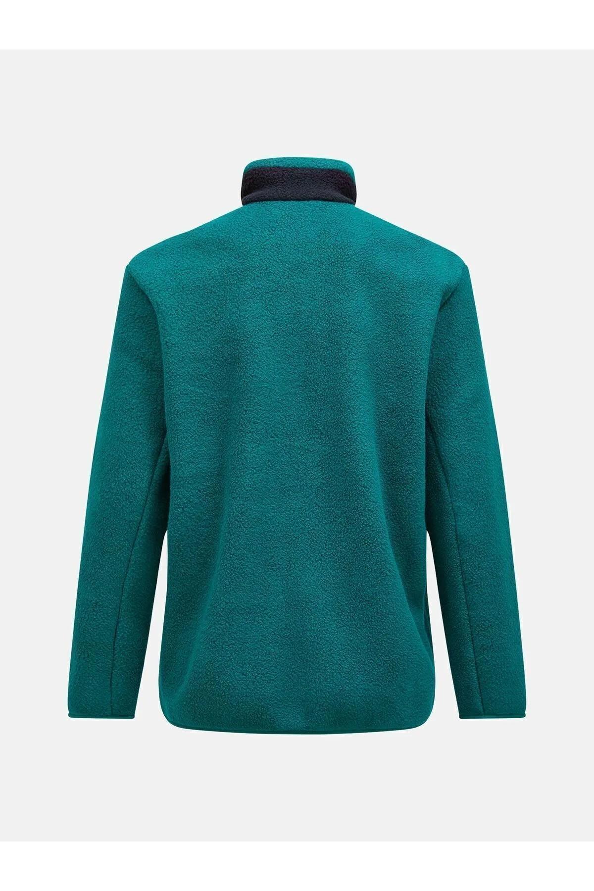 Peak Performance G78899060 M Fleece Snap T-Neck Erkek Polar