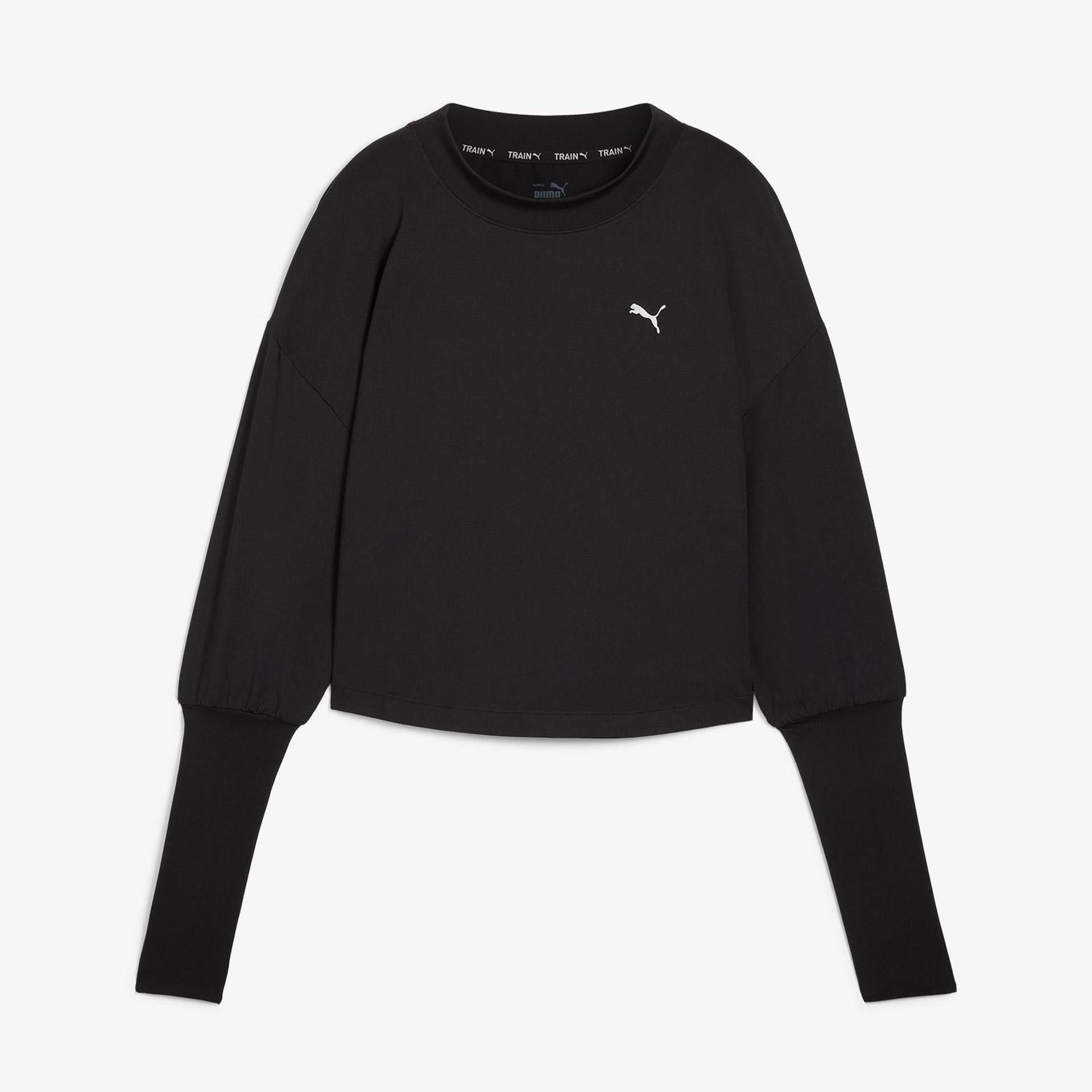 Puma 52568801 Studio Cloudspun Crew - Short Kadın Sweatshirt