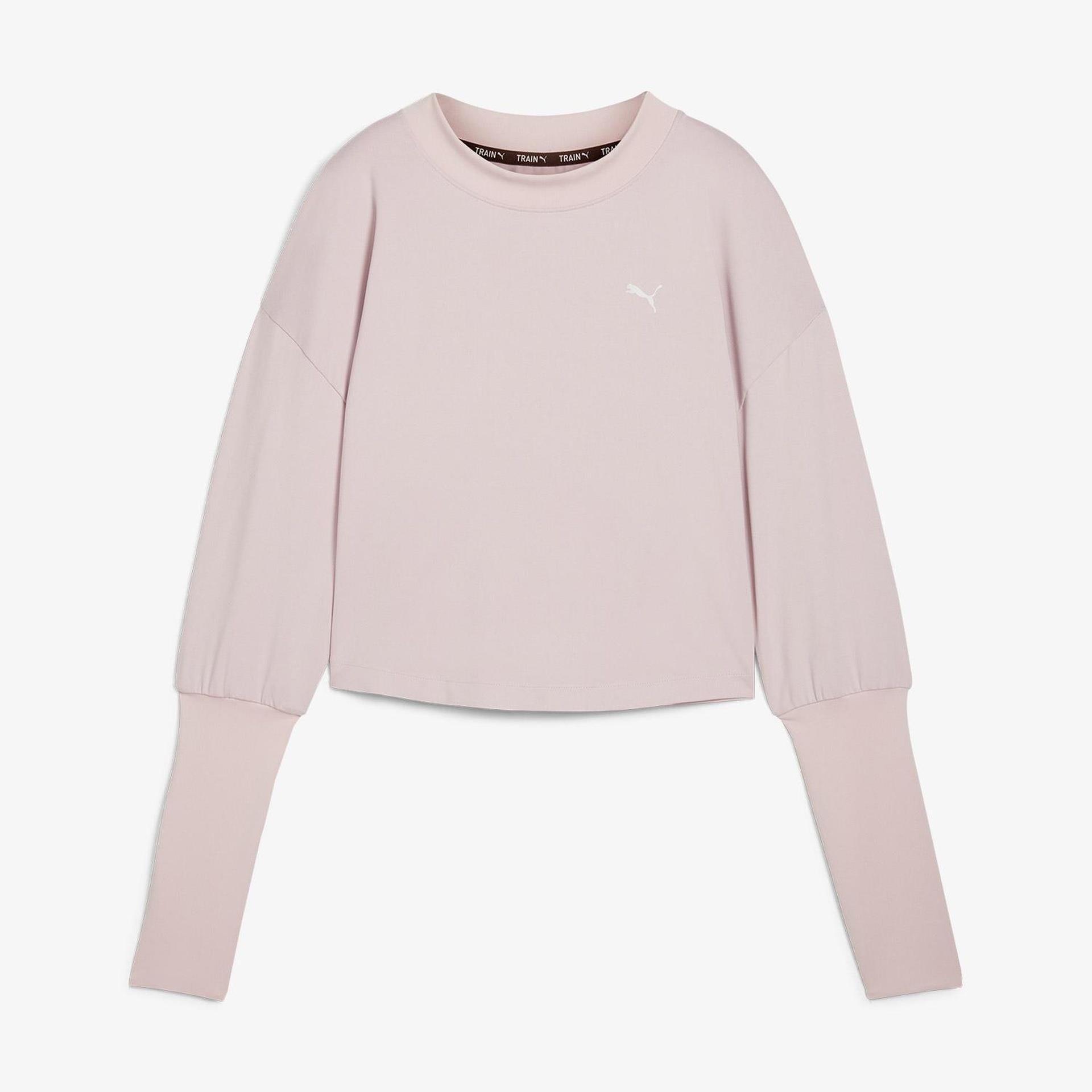 Puma 52568849 Studio Cloudspun Crew - Short Kadın Sweatshirt