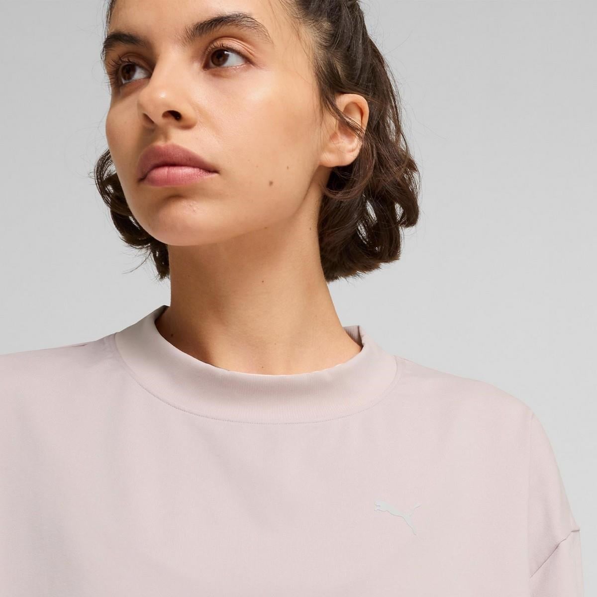 Puma 52568849 Studio Cloudspun Crew - Short Kadın Sweatshirt