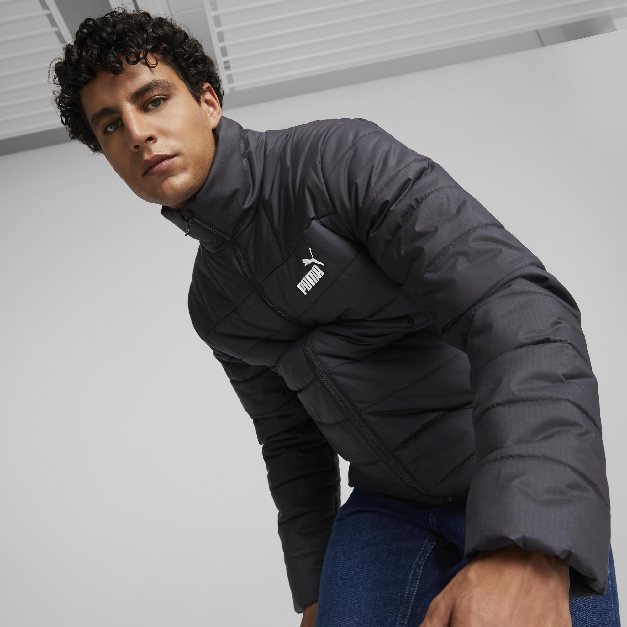 Puma 84934901 Ess+ Padded Erkek Spor Mont
