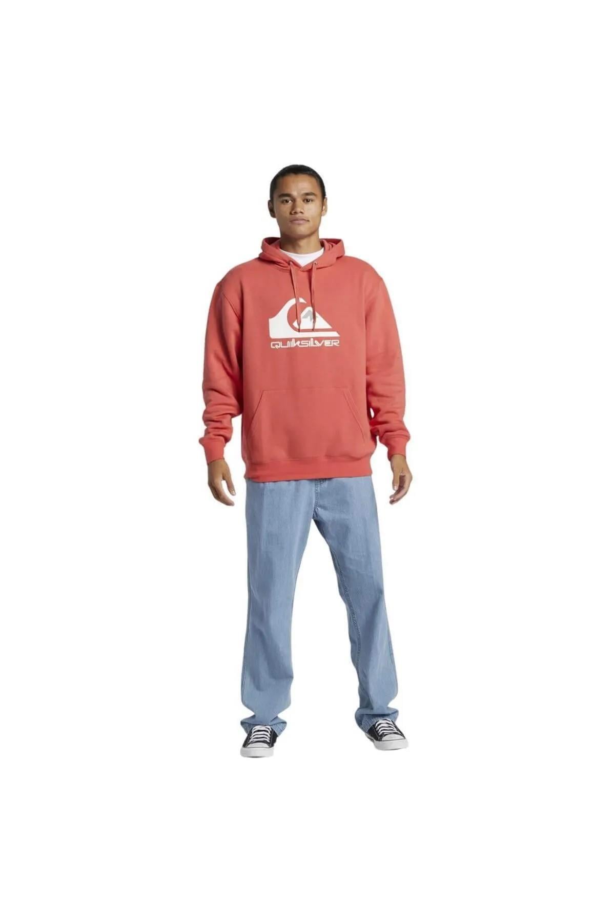 Quiksilver AQYFT03356-16263 Big Logo Erkek Sweatshirt