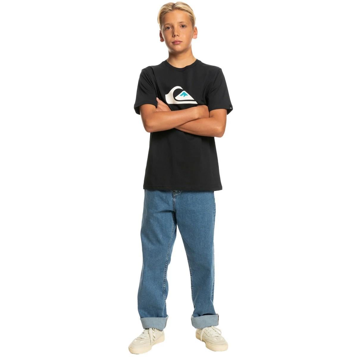 Quiksilver EQBZT04369 Comp Logo Ss Yth Erkek Çocuk Tişört