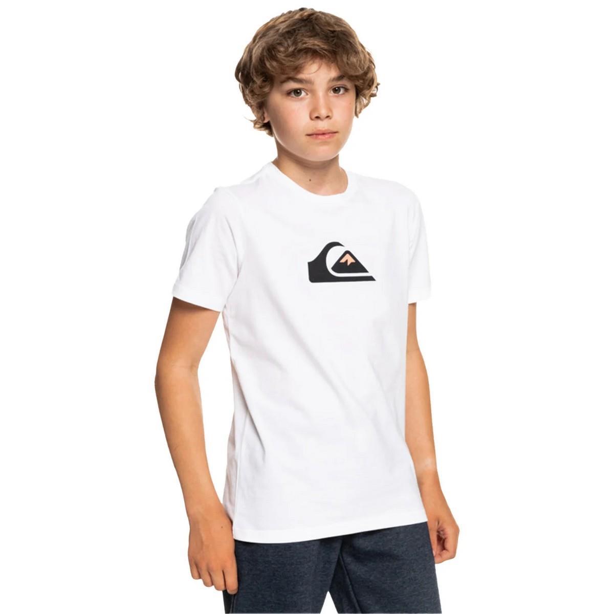Quiksilver EQBZT04369 Comp Logo Ss Yth Erkek Çocuk Tişört