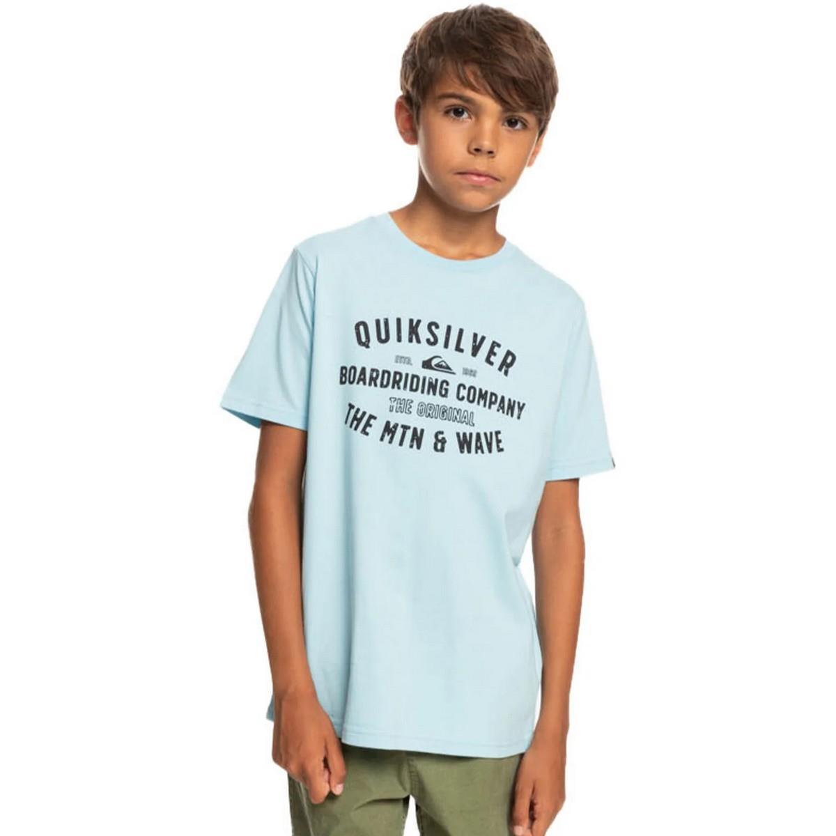 Quiksilver EQBZT04585 Qs Surf Lockup Ss Yth Erkek Çocuk Tişört