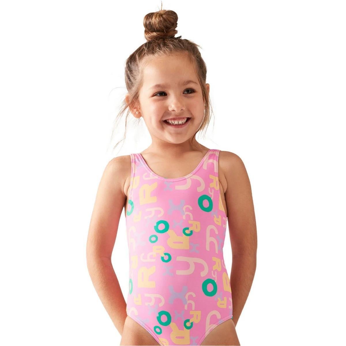 Roxy ERLX103093 Funny Bambino One Piece Kız Çocuk Mayo