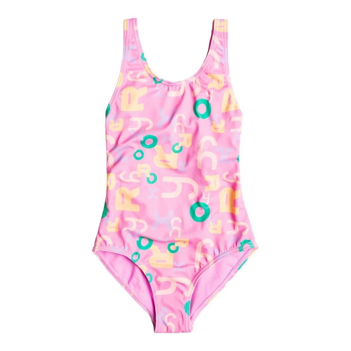 Roxy ERLX103093 Funny Bambino One Piece Kız Çocuk Mayo