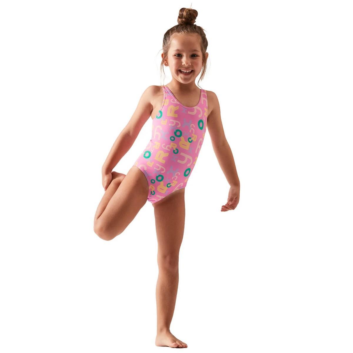 Roxy ERLX103093 Funny Bambino One Piece Kız Çocuk Mayo