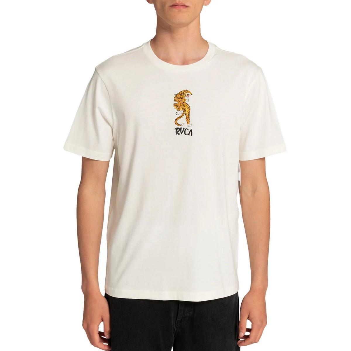 Rvca EVYZT00106 Lost Paradise Tiger Ss Tee Erkek Tişört