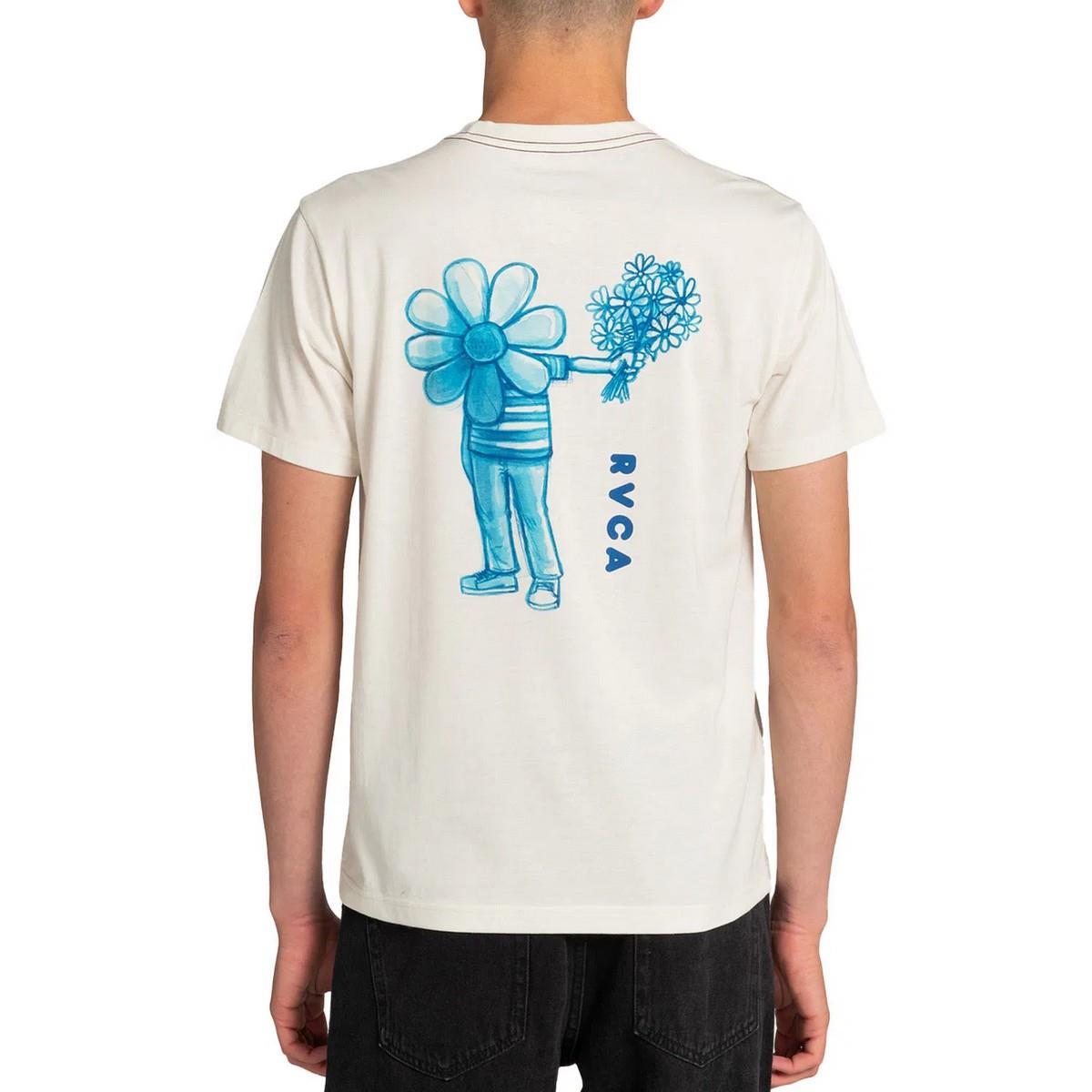 Rvca EVYZT00113-ANW Flower Friend Ss Tee Erkek Spor Tişört