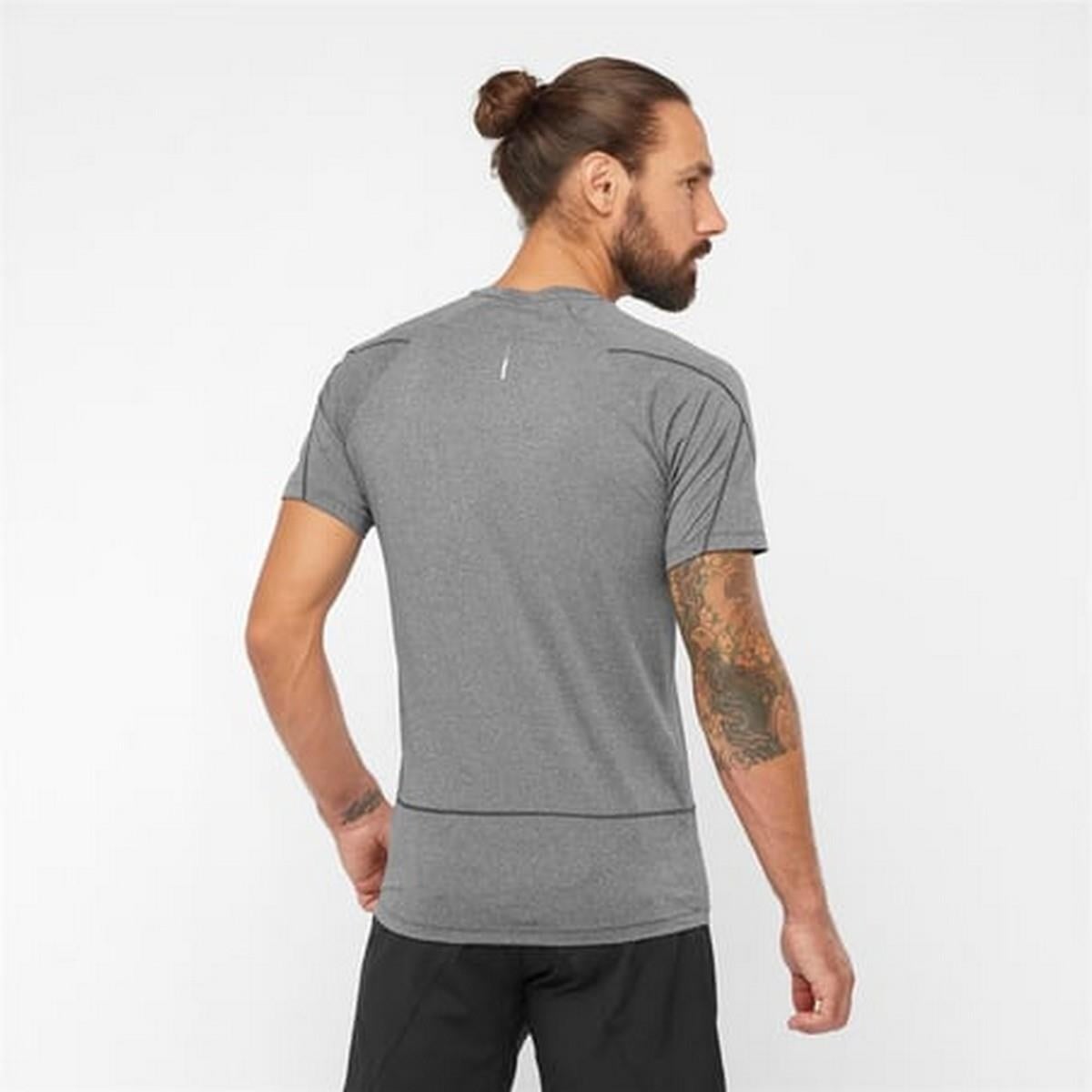 Salomon LC2050500 Cross Run Ss Tee M Erkek Tişört