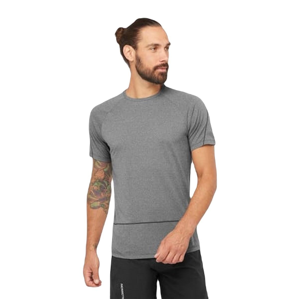 Salomon LC2050500 Cross Run Ss Tee M Erkek Tişört