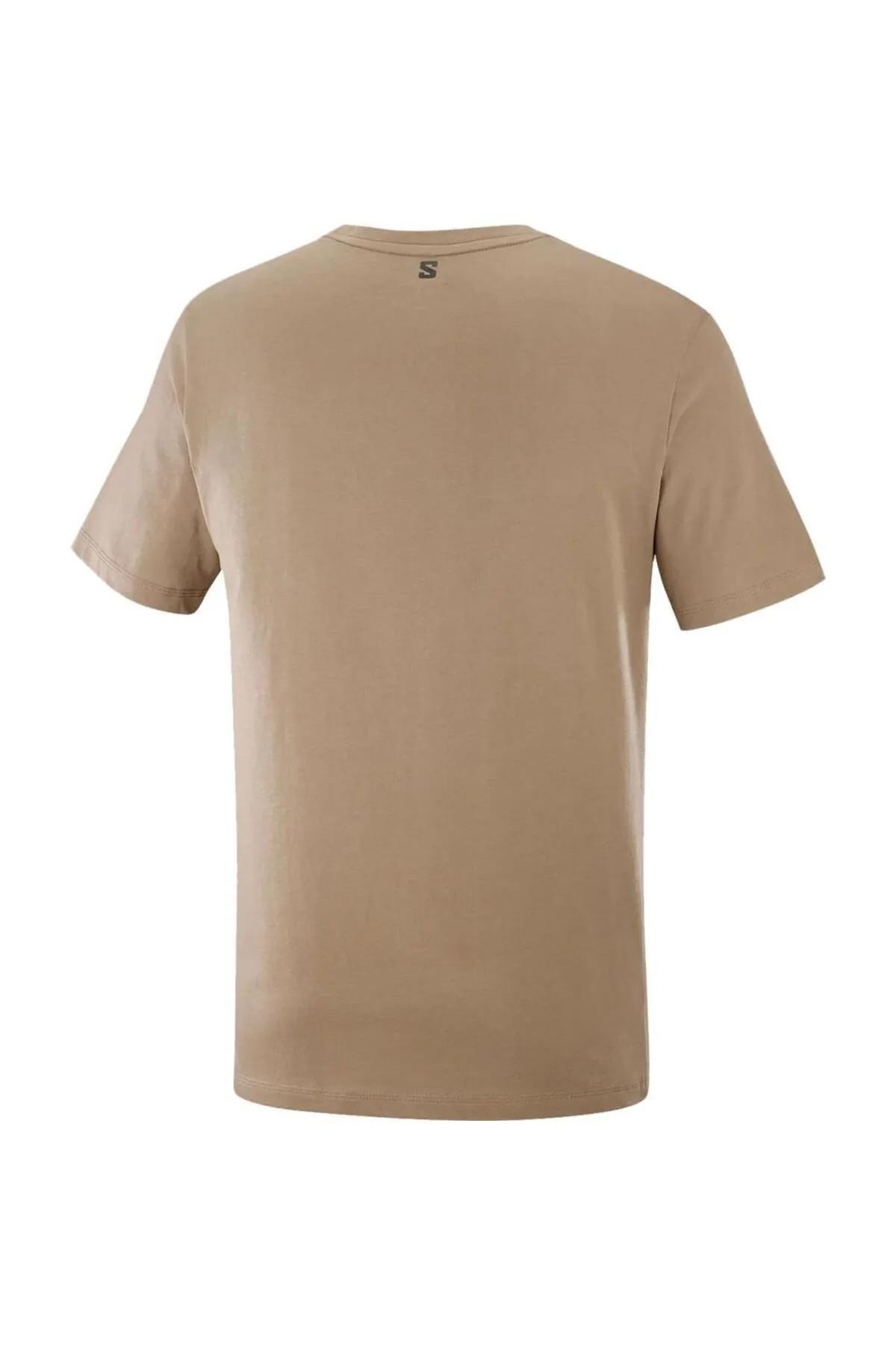 Salomon LC2246800 Running Graphic Ss Tee M Erkek Tişört