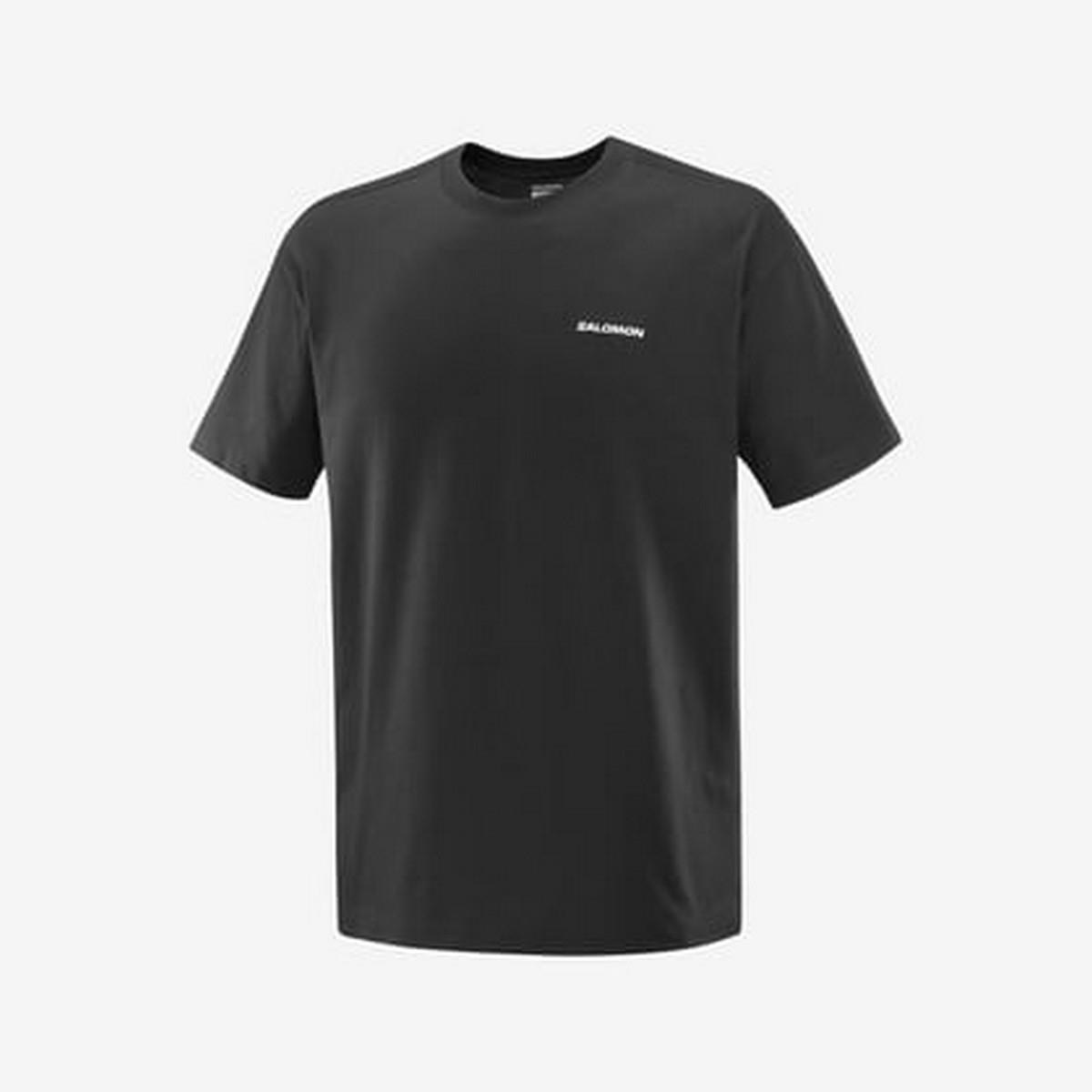 Salomon LC2527200 Logo Rx Tee M Erkek Spor Tişört