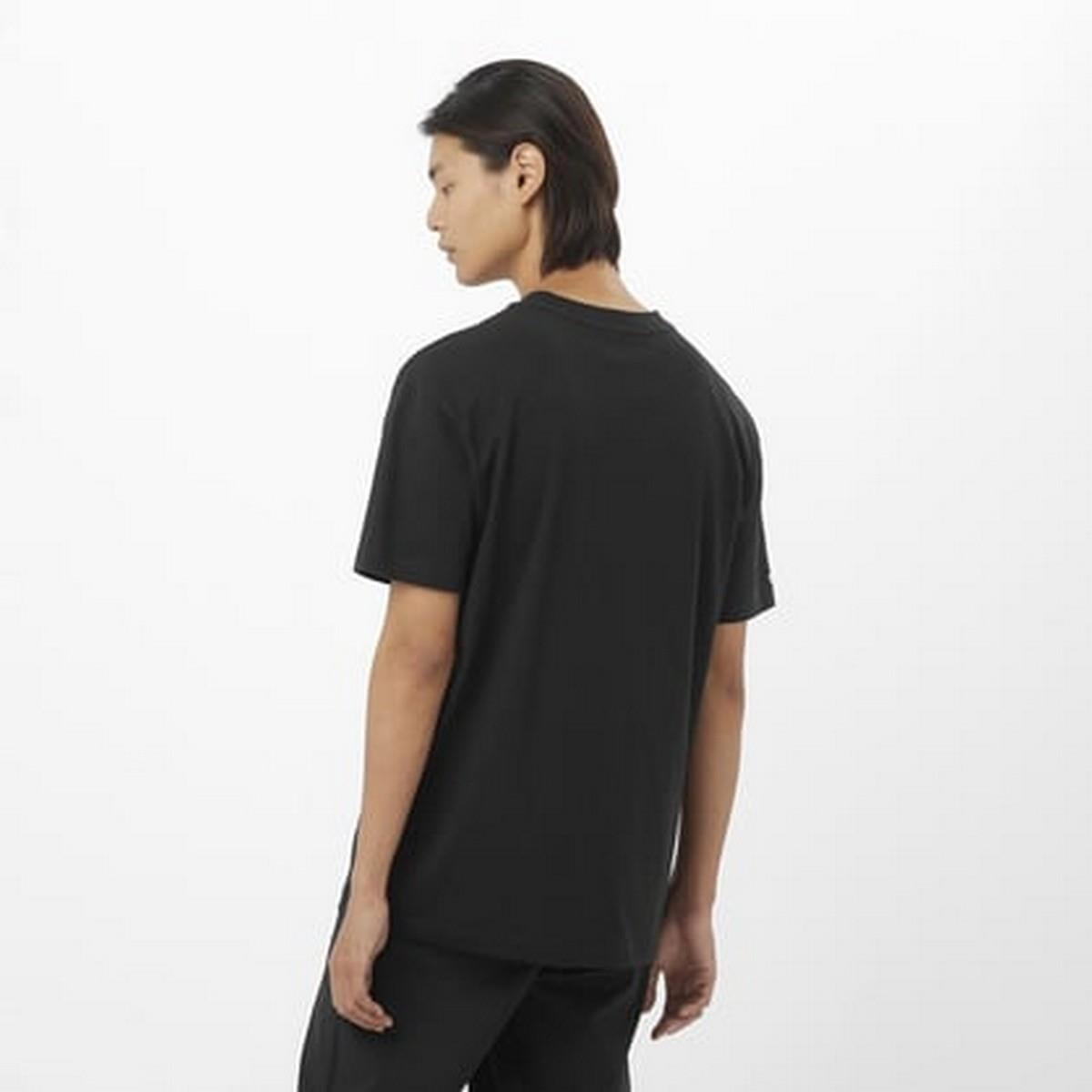 Salomon LC2527200 Logo Rx Tee M Erkek Spor Tişört