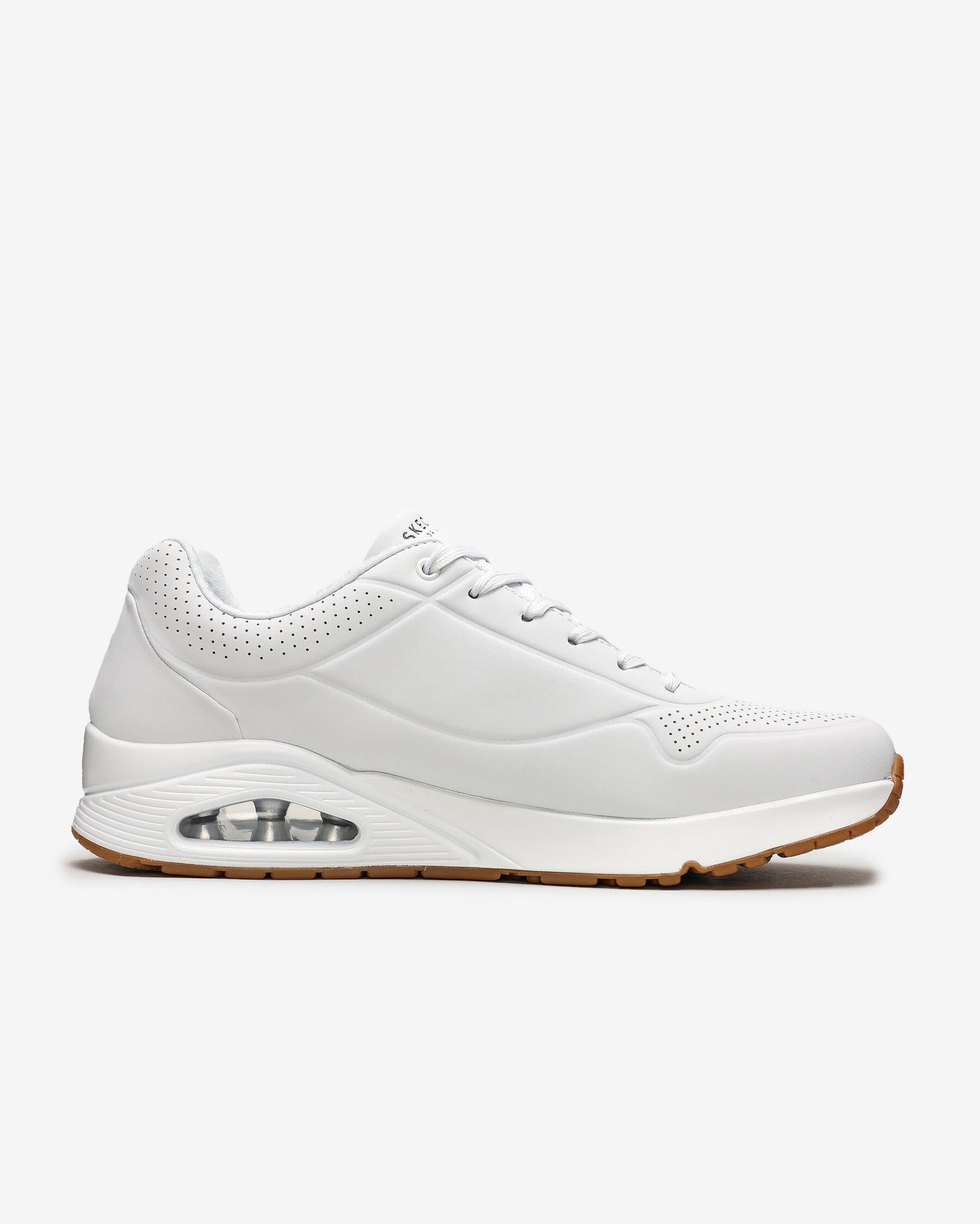 Skechers 52458 WHT Uno - Stand On Air Erkek Spor Ayakkabı