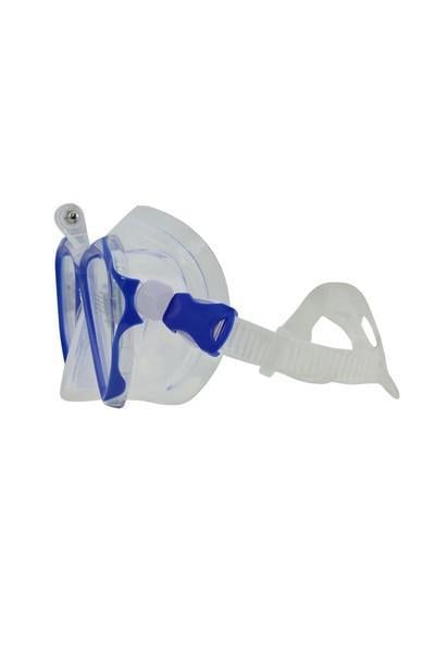 Speedo SOL25001-AQWH Au Dual Lenses Mask With Camera Mount Unisex Yüzücü Gözlüğü