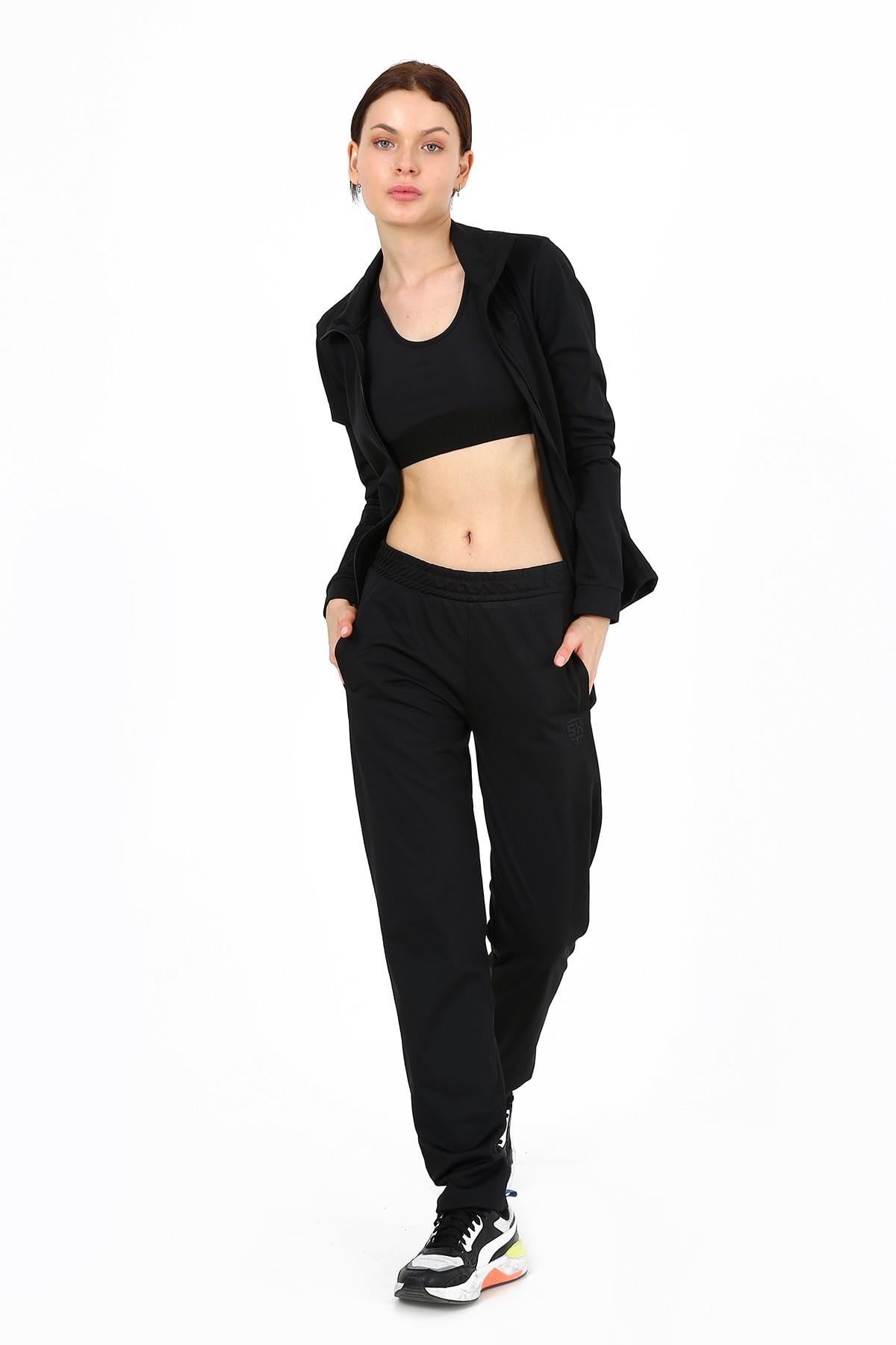 Sportonex SO22F027 Academy Poly Suit Kadın Eşofman Altı