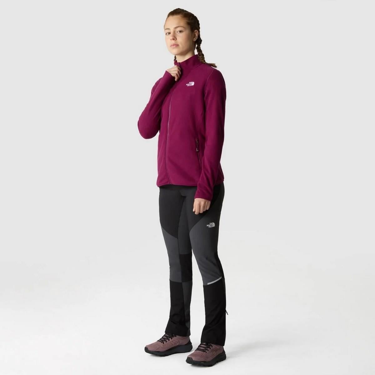 The North Face NF0A855OI0H1 W 100 Glacier Fz Kadın Polar