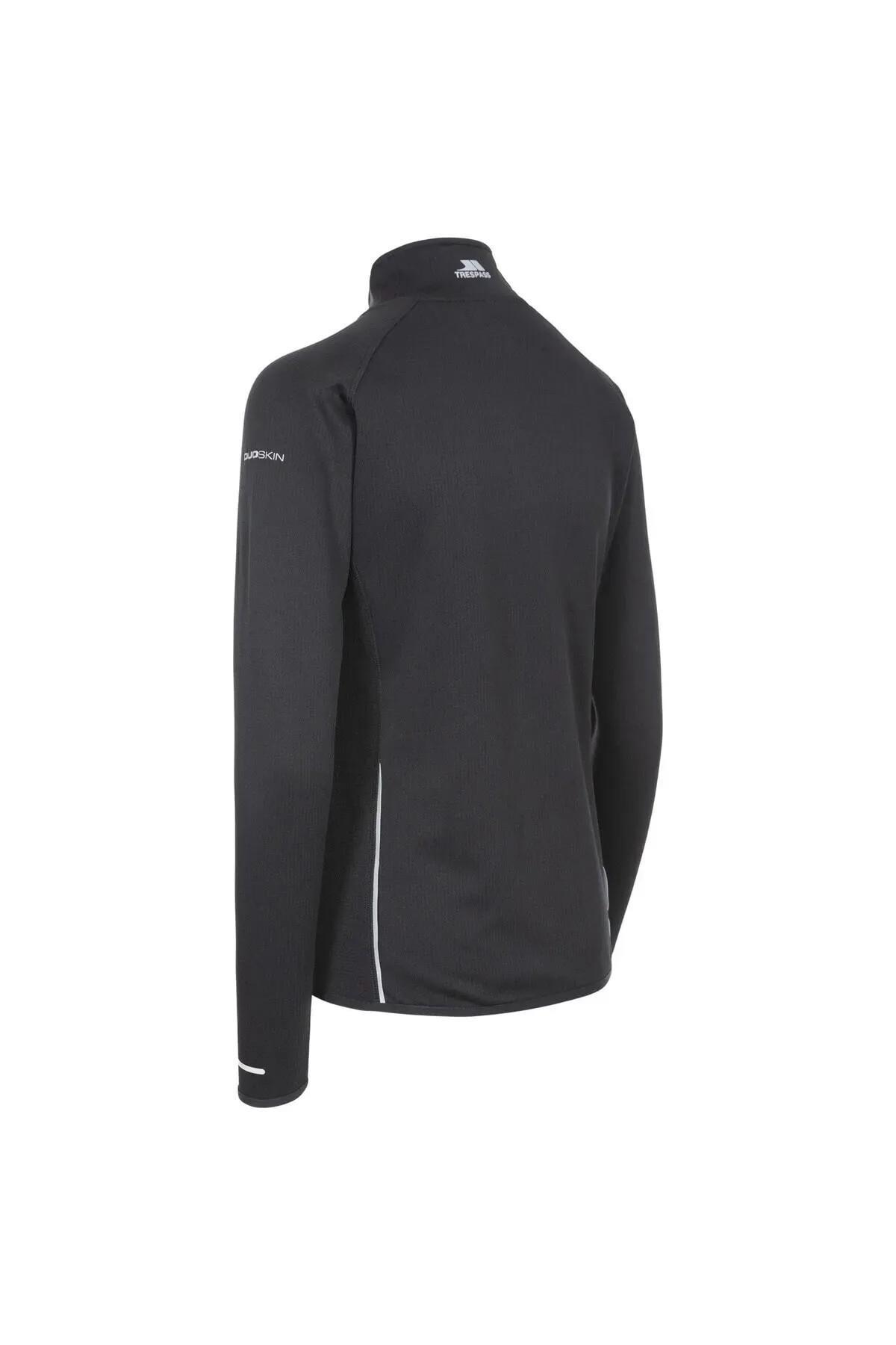 Trespass FATOLSTR0011-BLK Evie - Female Active Full Zip Top Tp75 Kadın Softshell Ceket