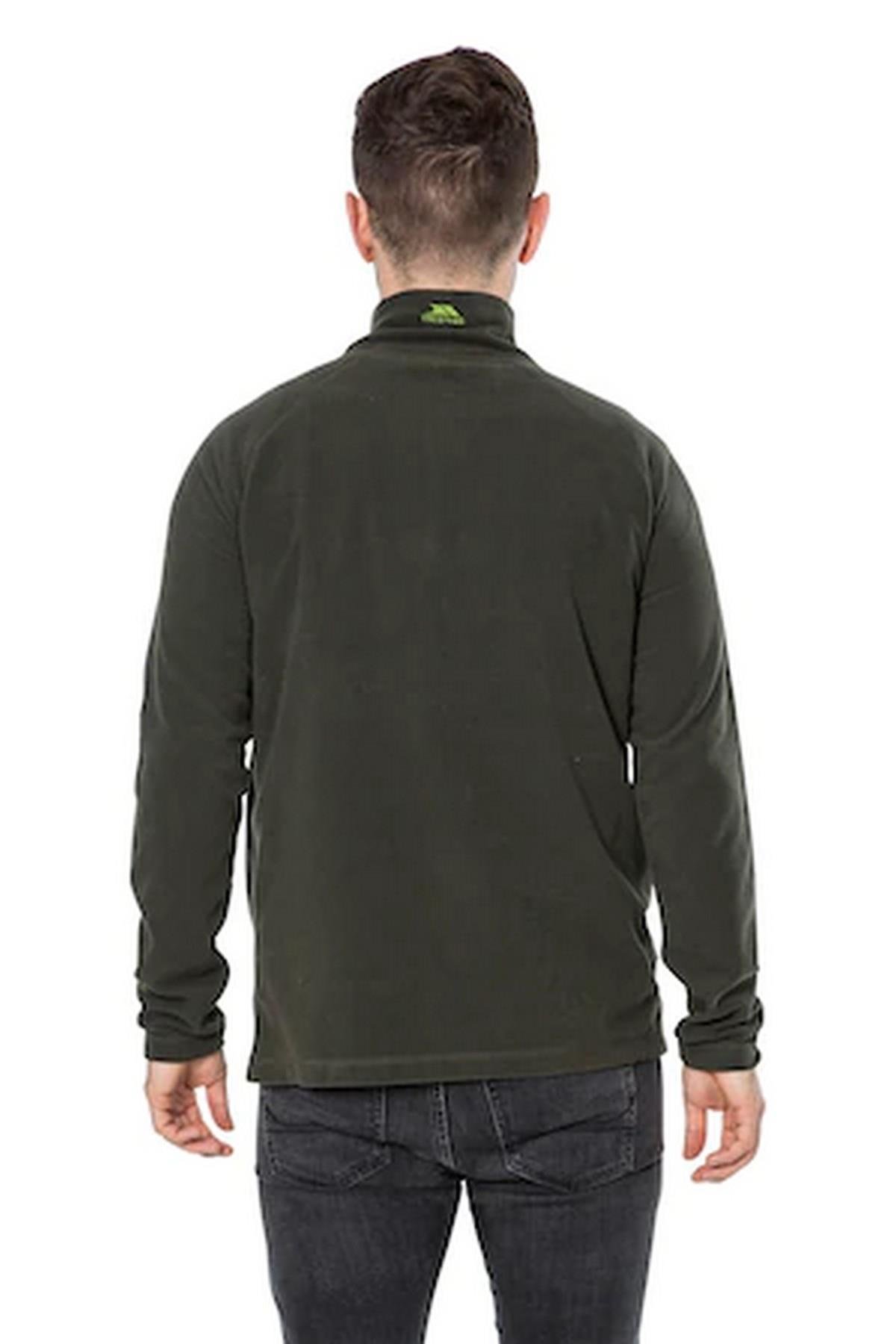 Trespass MAFLMFN10001-OLI Blackford - Male Microfleece At100 Erkek Polar