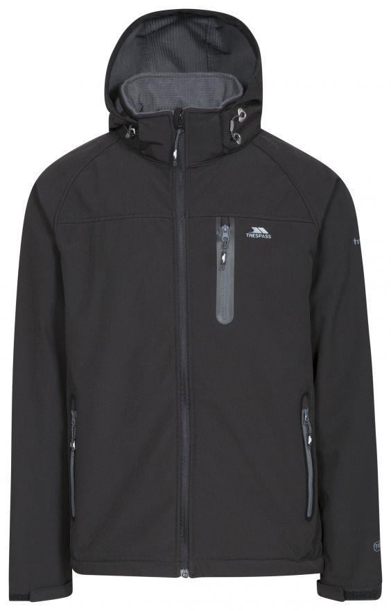 Trespass MAJKSSM20007-BLK Accelerator II - Male Softshell Jkt Tp75 Erkek Softshell Ceket