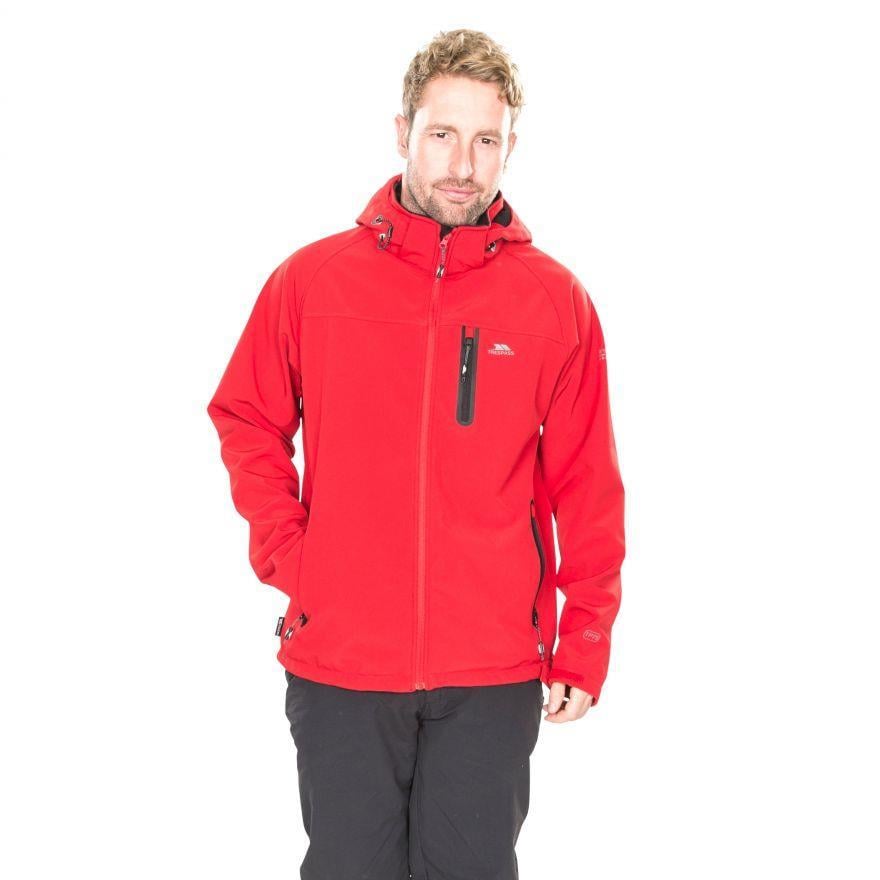 Trespass MAJKSSM20007-RED Accelerator II - Male Softshell Jkt Tp75 Erkek Softshell Ceket