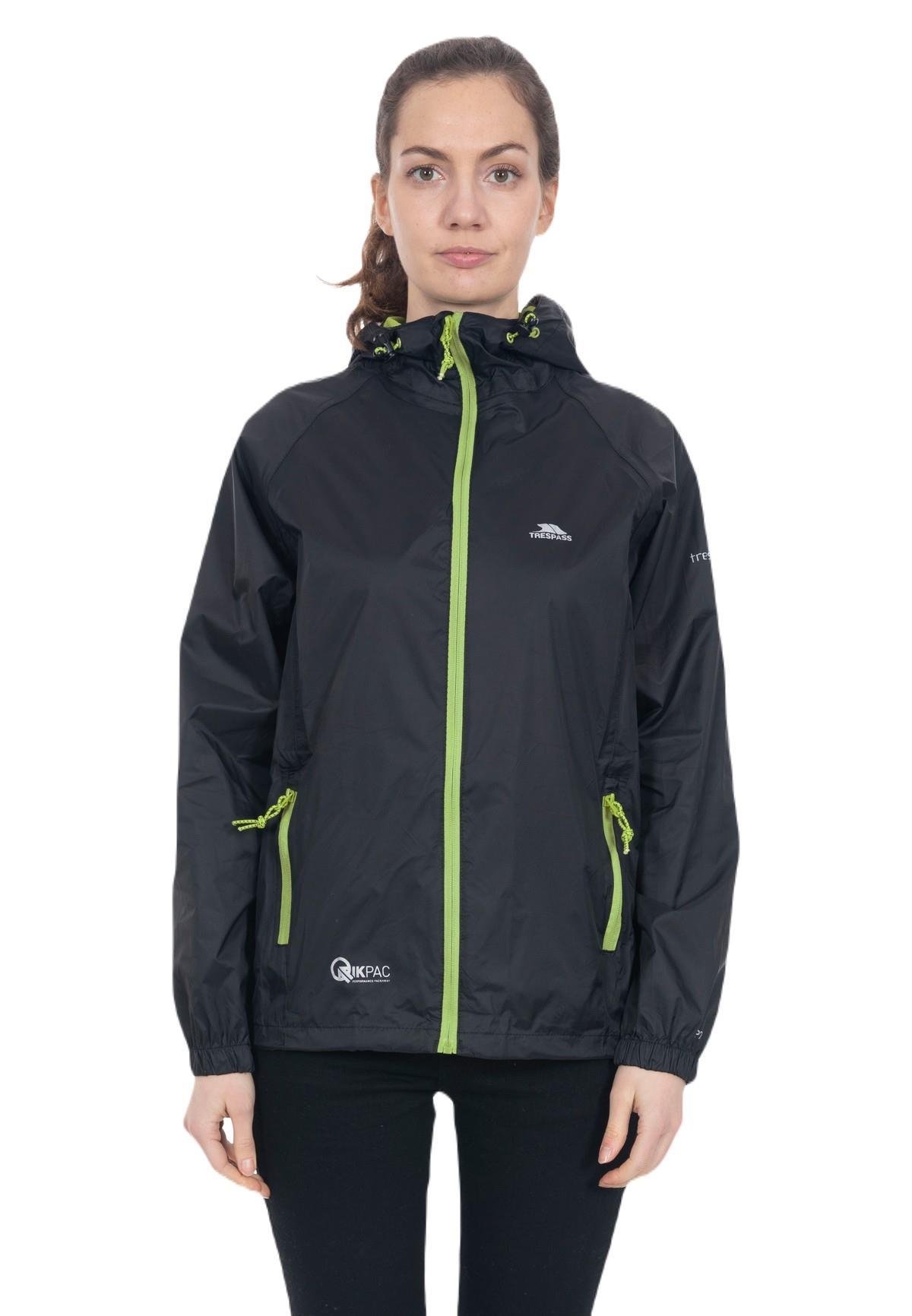 Trespass UAJKRAI10001 Qikpac Packaway Tp75 Unisex Yağmurluk