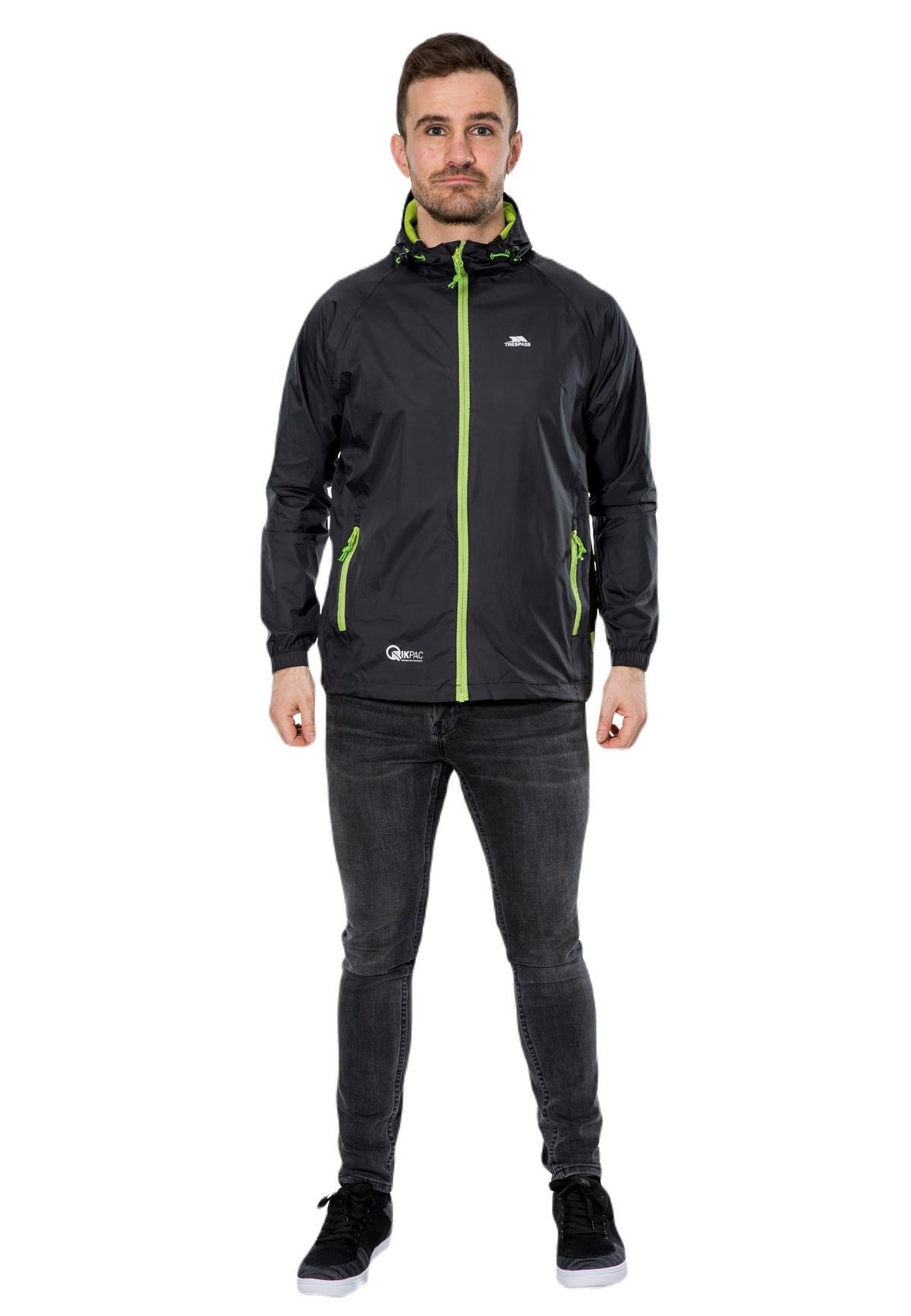 Trespass UAJKRAI10001 Qikpac Packaway Tp75 Unisex Yağmurluk