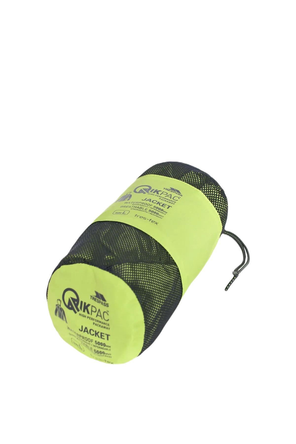 Trespass UAJKRAI10001 Qikpac Packaway Tp75 Unisex Yağmurluk