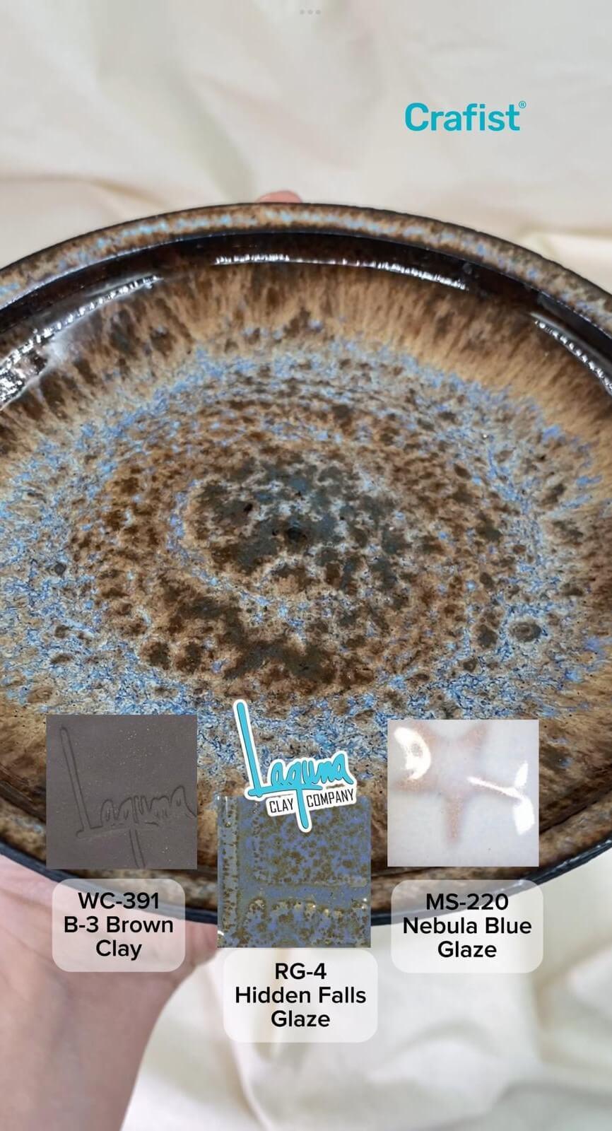B3 Brown - Siyah Stoneware Çamur WC-391