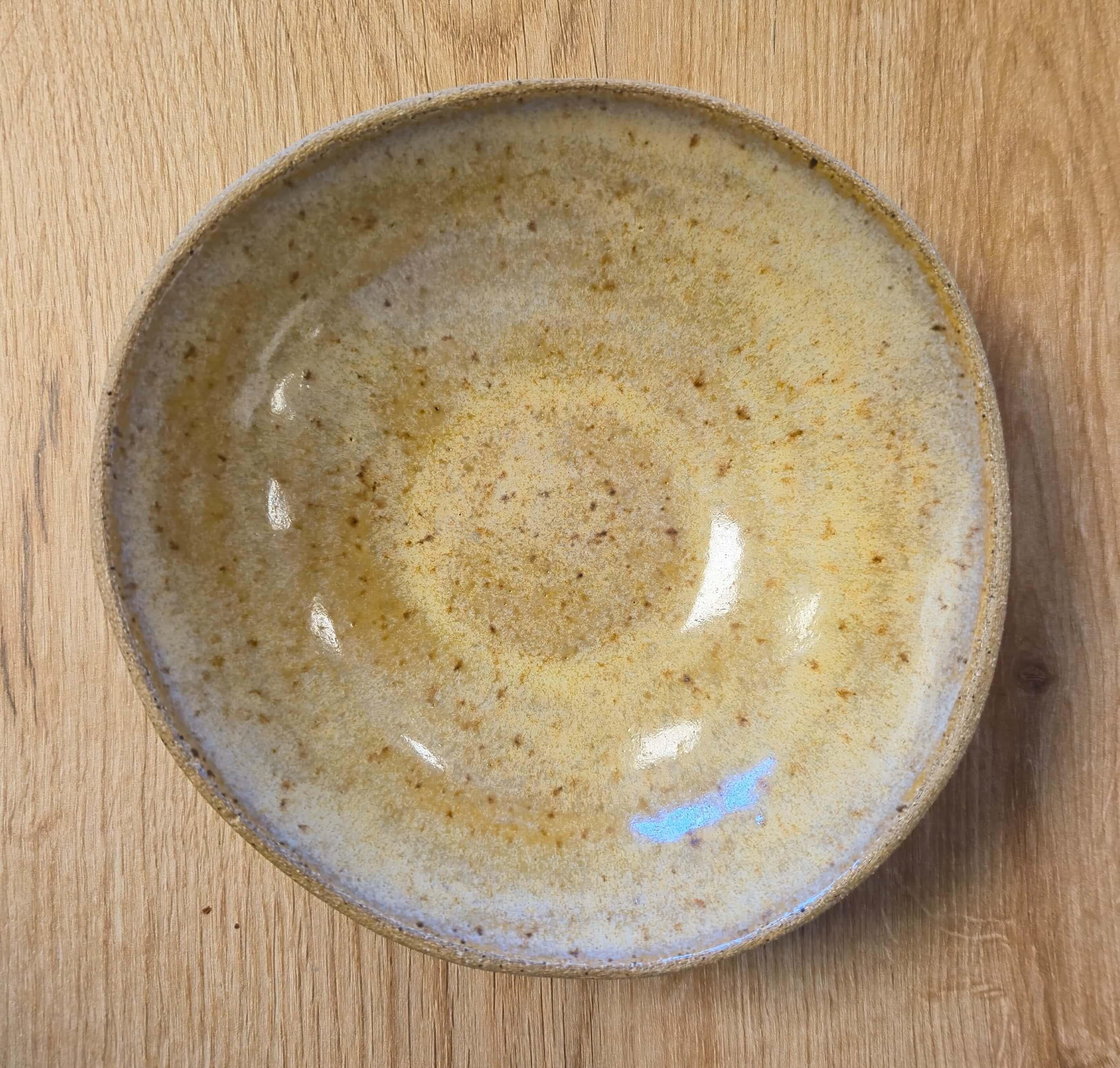 Calico - Benekli Gri Stoneware Çamur WC871