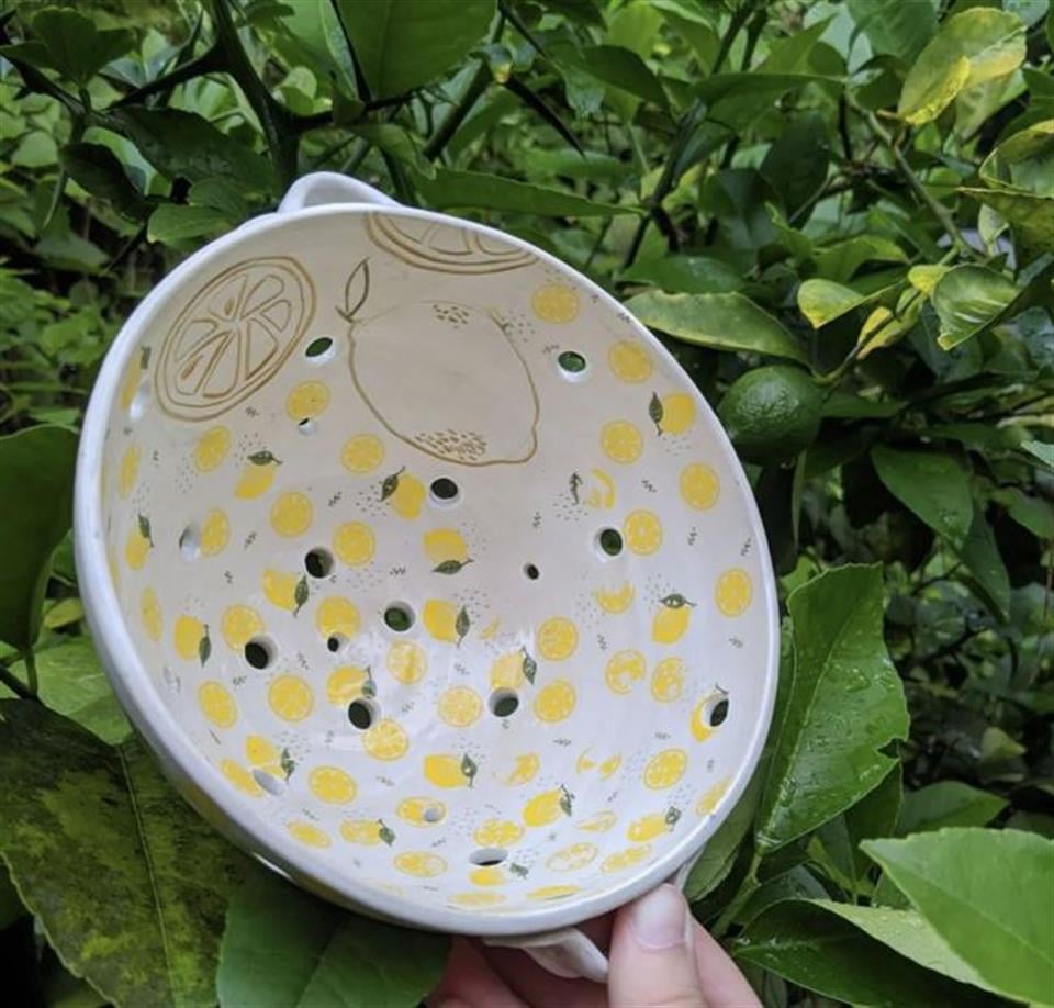 Underglaze Transfer-Fresh Lemon (9 X 6.5 İnch)