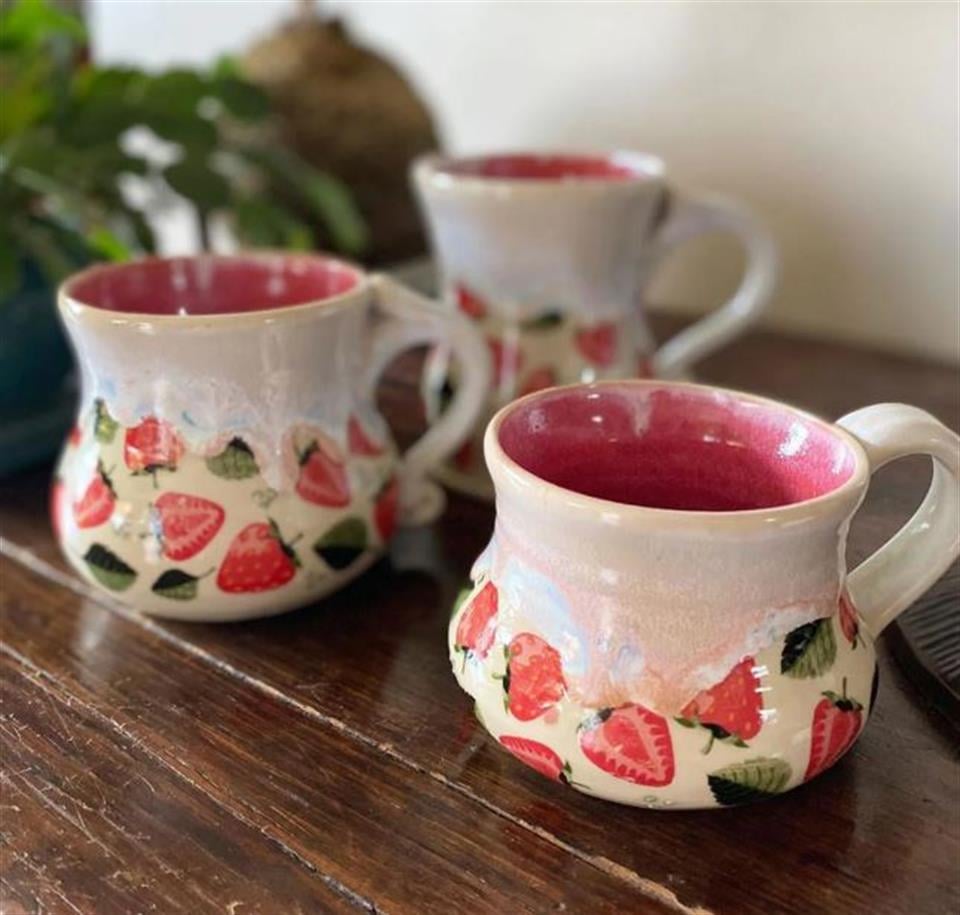 Underglaze Transfer -Strawberry24X16Cm