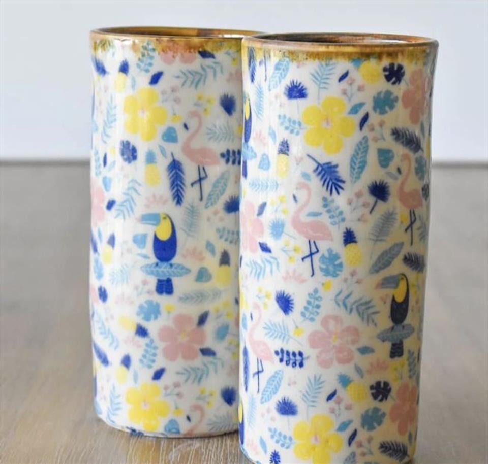 Underglaze Transfer-Summer Tropıcal24X16Cm
