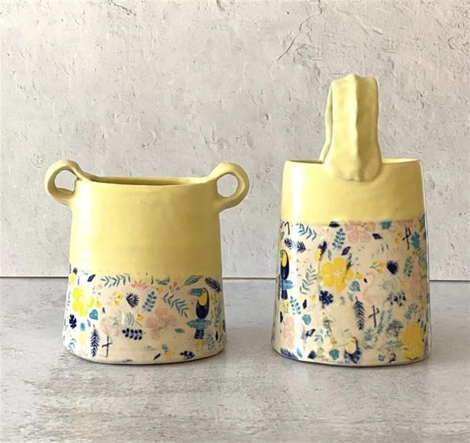 Underglaze Transfer-Summer Tropıcal24X16Cm