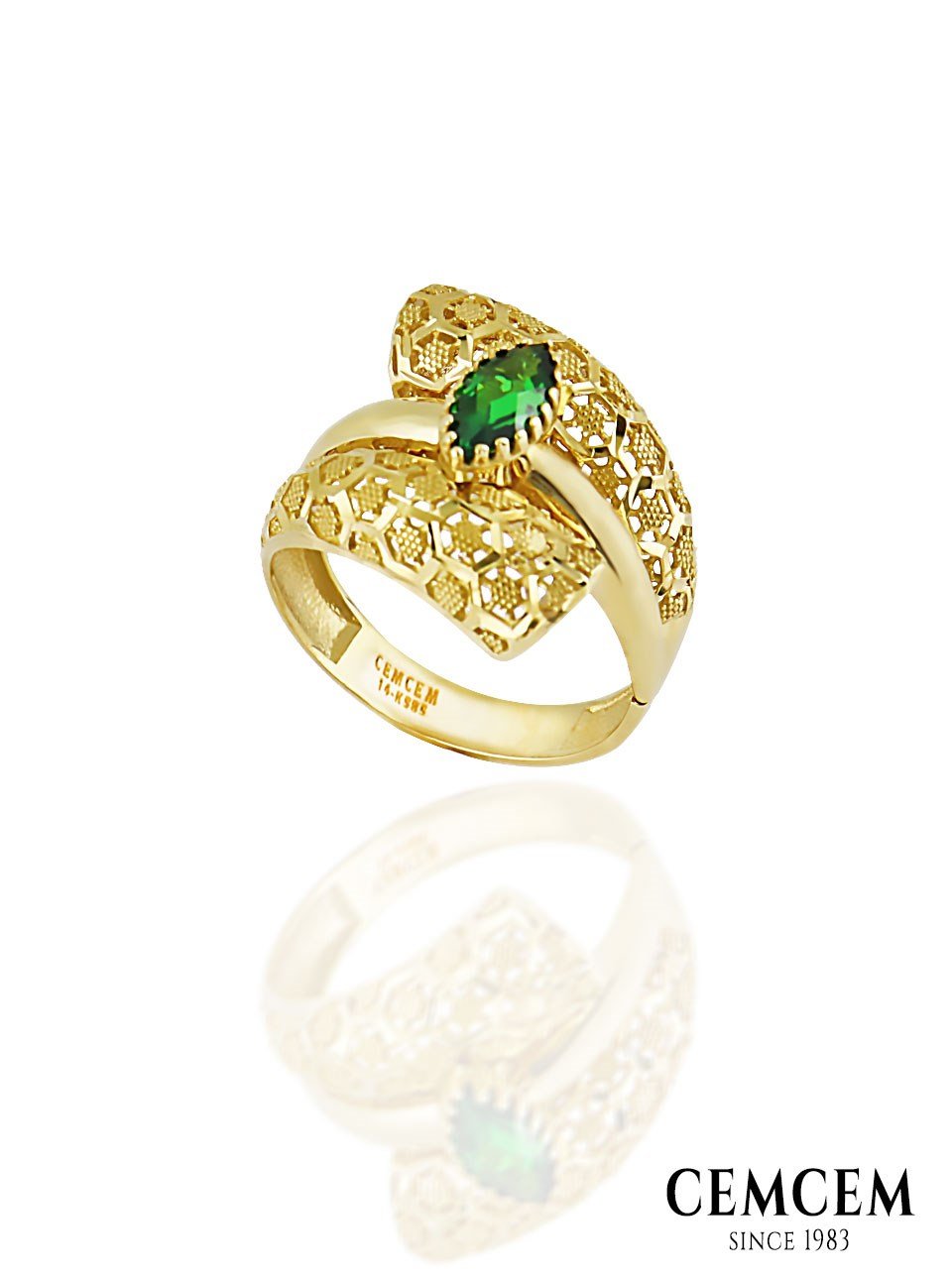 Cemcem Minevra Green I YüzükCemcem Minevra Green II YüzükRENKLİ TAŞLI YÜZÜKCEMCEM