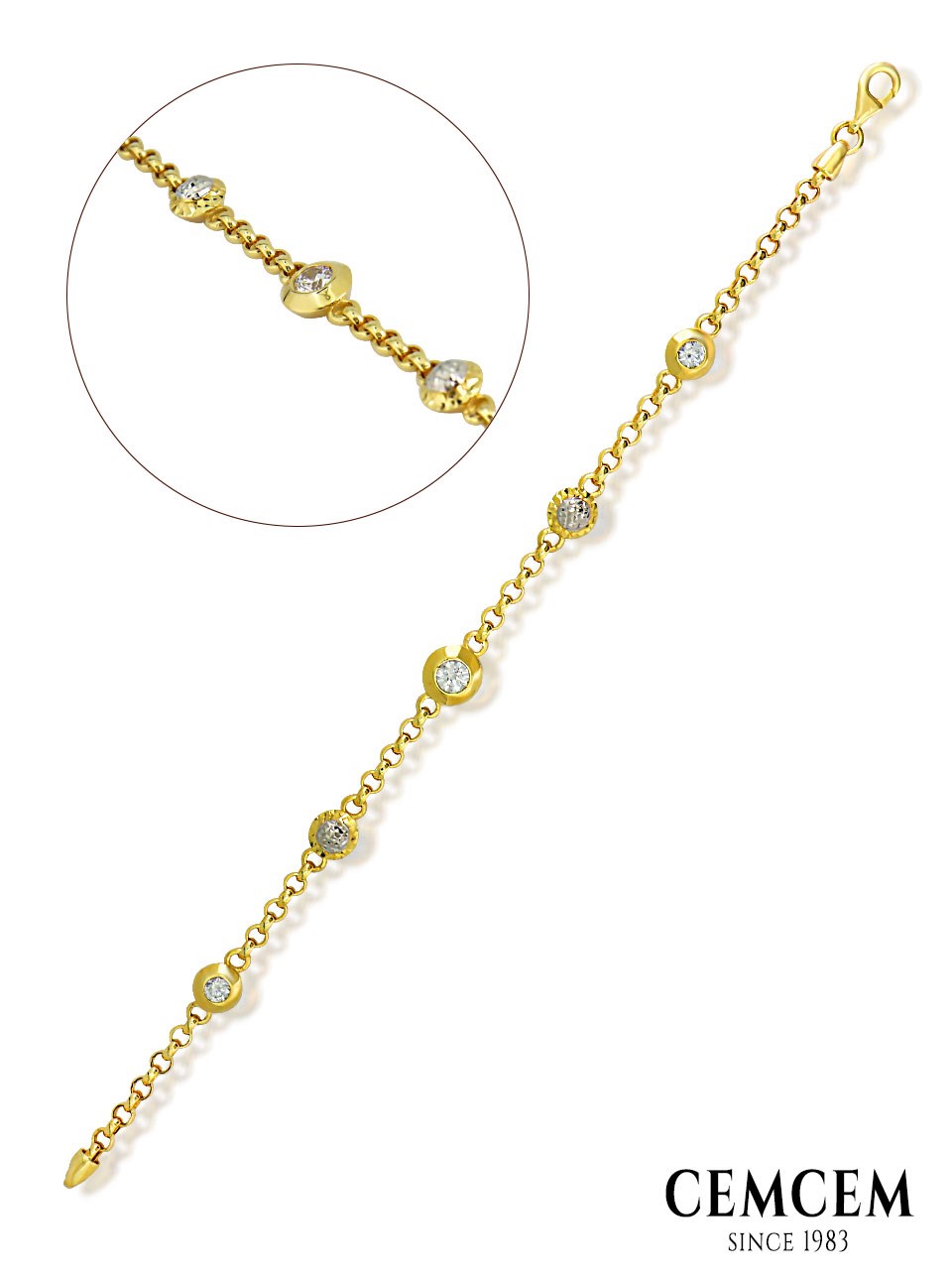 Cemcem Stone Doc I Bileklik.BİLEKLİKCEMCEM