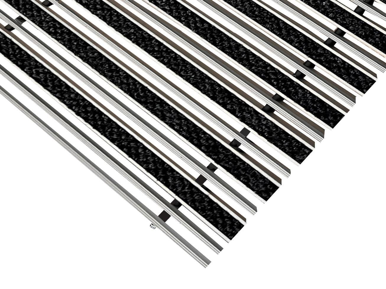 20mm Alüminyum Şeritli Profil Alüminyum Paspas