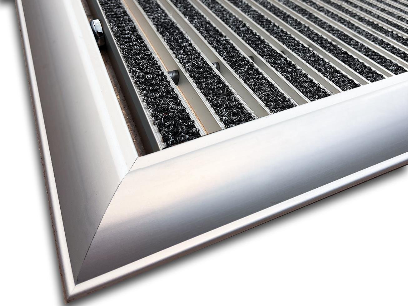 20mm Standart Profil Alüminyum Paspas Çerçeveli